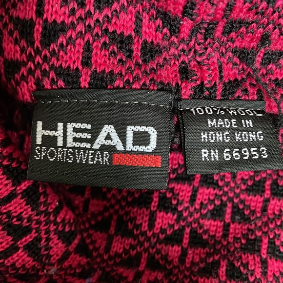 Vintage 90’s HEAD Wool Sweater M -L - Picture 13 of 14